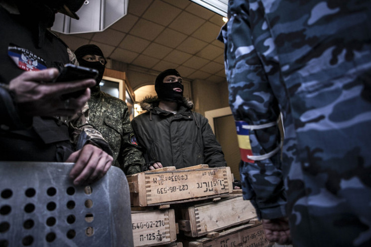 На Донбасі підірвалася група бойовиків "…