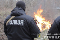 Поліція Полтавщини спалила наркотиків на…