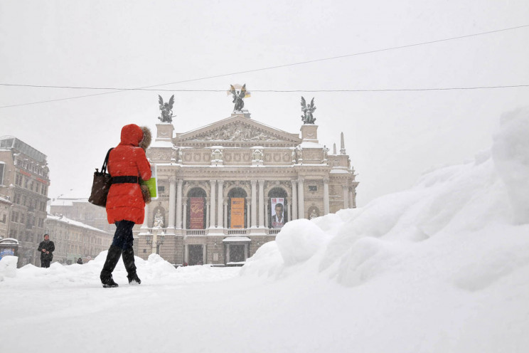 Львів’ян попереджають про снігопад…