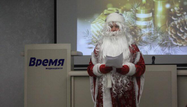 В Харькове Дед Мороз рассказал об успеха…