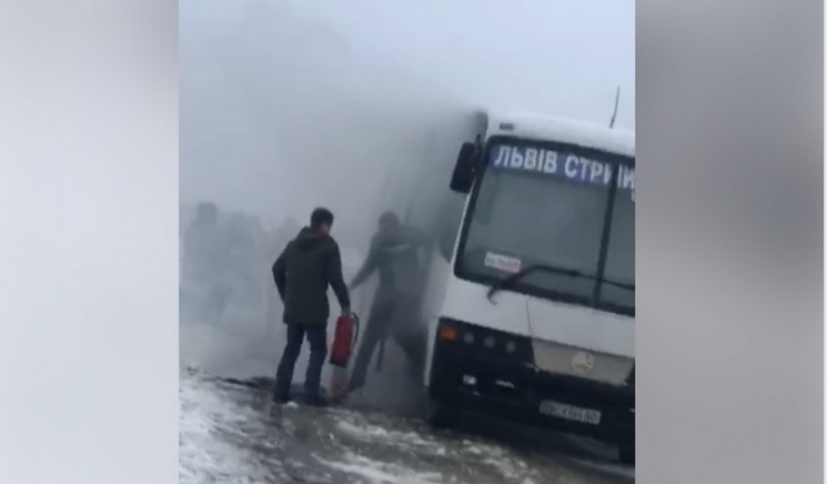 Автобус Львів-Стрий-Моршин задимівся на…