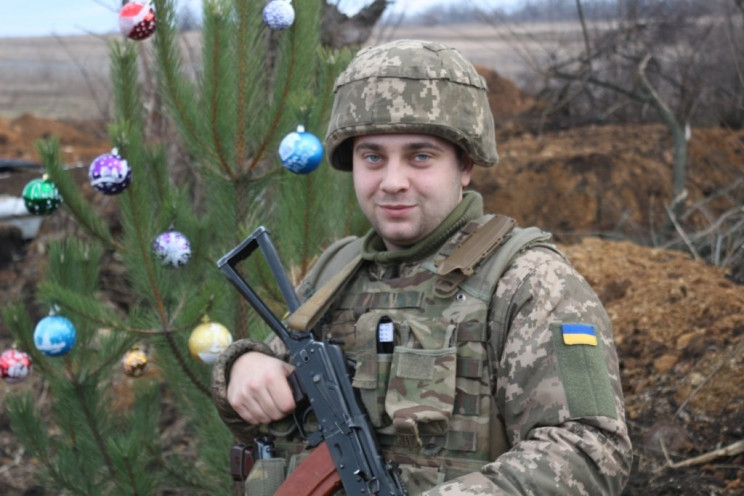 Як українські армійці на передовій зустр…