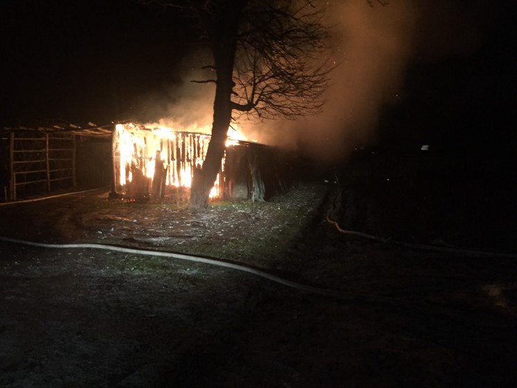 На Полтавщині пожежа дотла знищила госпо…