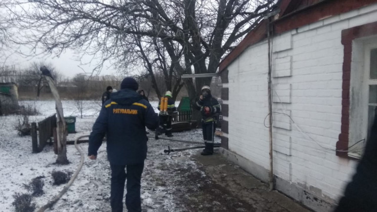 На Дніпроперовщині на пожаре погиб челов…