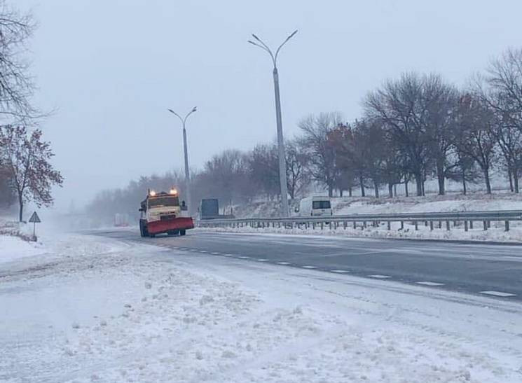 На Днепропетровщине убирали засыпанные с…