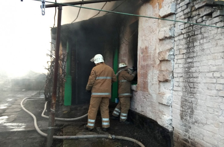 На Полтавщине недалеко от Кременчуга пож…