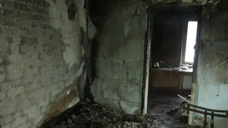 В запорожской Васильевке горела пятиэтаж…