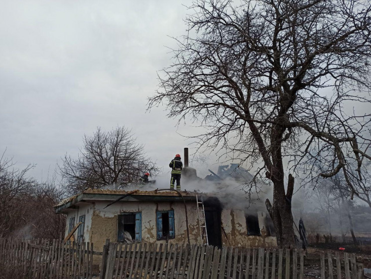 На Кропивниччині горів приватний будинок…