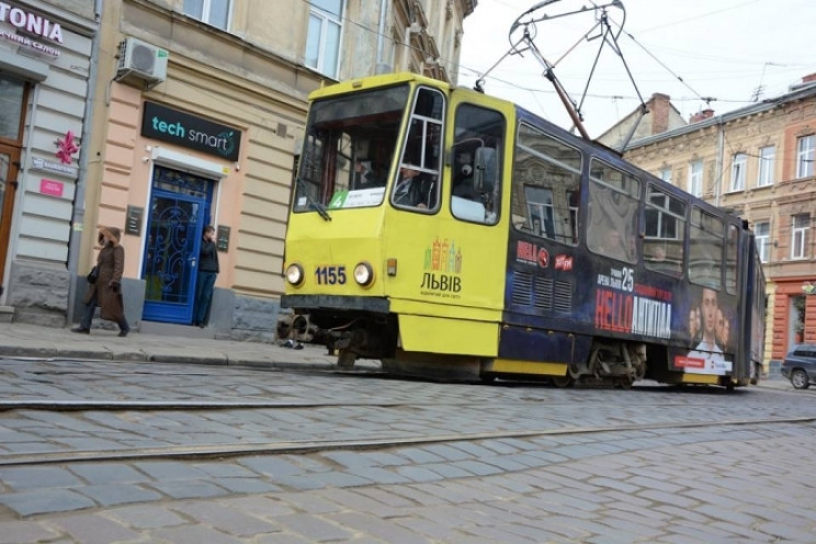 Львівські трамваї оминатимуть площу Рино…