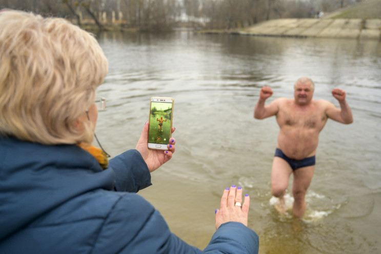 Как в столице празднуют Крещение (ФОТОРЕ…