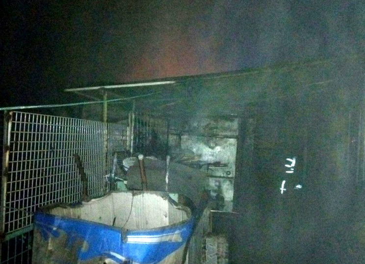 Под Одессой сгорел гараж с автомобилем…