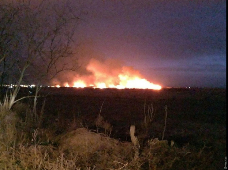 Під Одесою спалахнув Нижньодністровський…