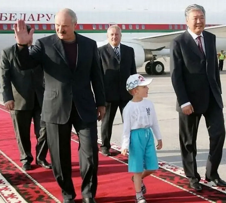 Лукашенко з сином