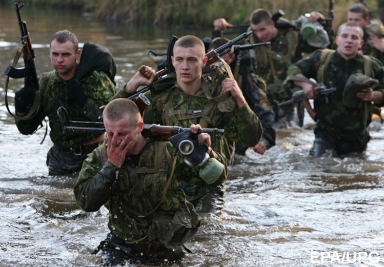 Білоруський спецназ на навчаннях