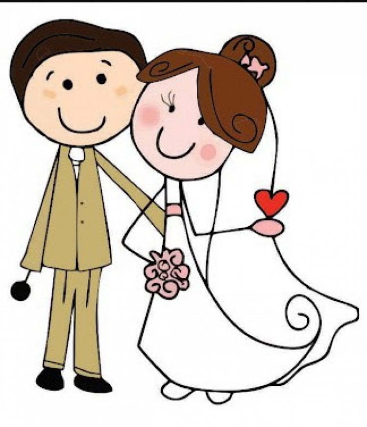 невеста и жених