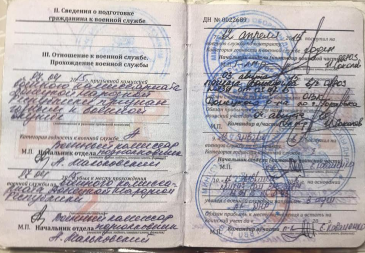Документы террориста Максима Кошмана Вагнергейт