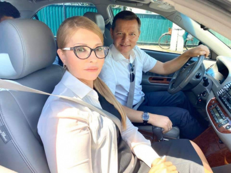 Поїздка Ляшка та Тимошенко на 208-ий округ на Чернігівщині