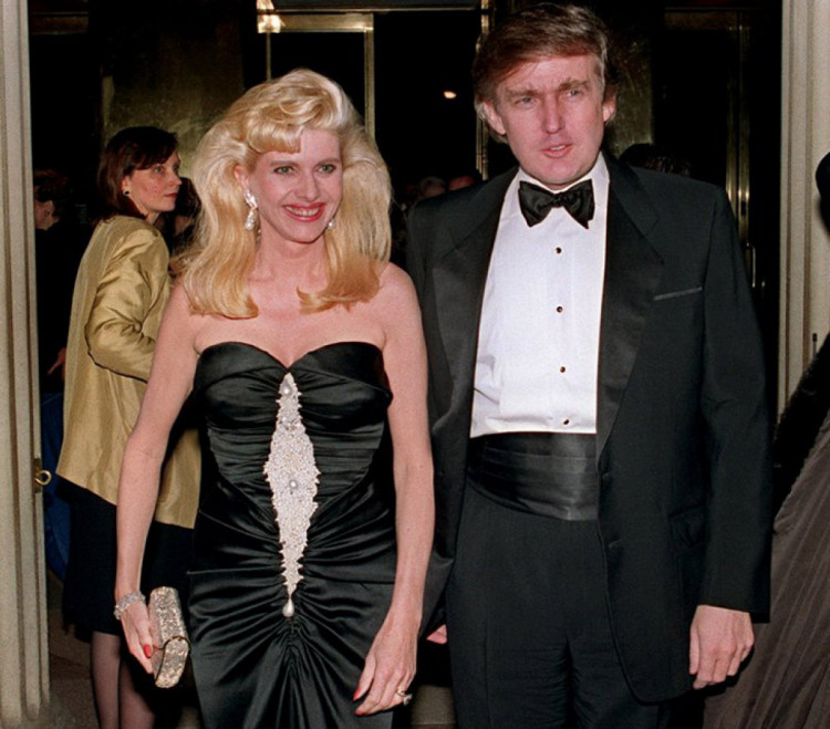 Трамп зі своєю першою дружиною Іваною, 1989 рік