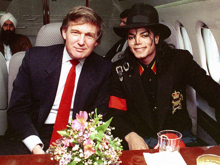 Дональд Трамп і Майкл Джексон