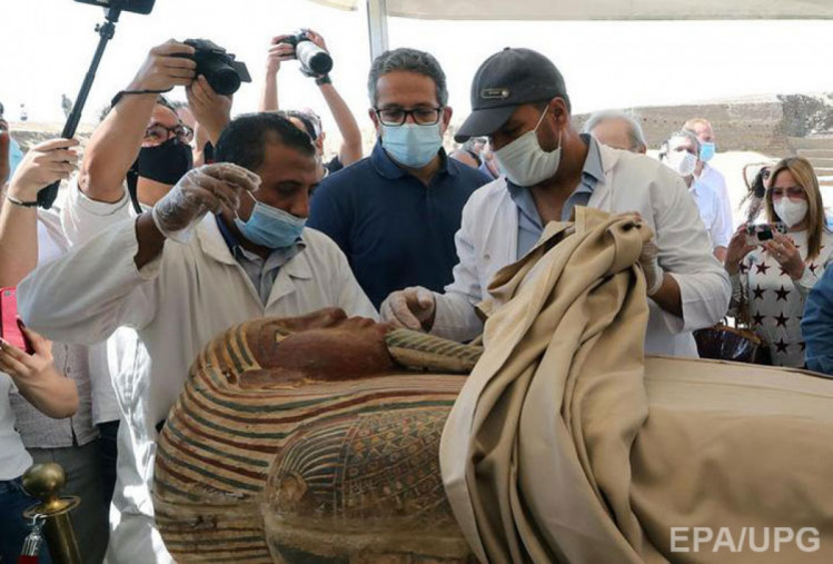 Саркофаги планують виставити в новому Великому Єгипетському музеї