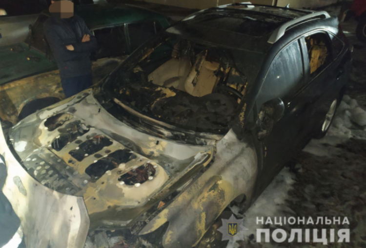 Олексій Криворучко підпал авто
