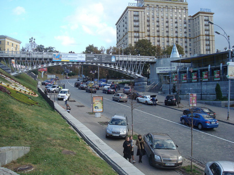 Отрезок Институтской в Киеве