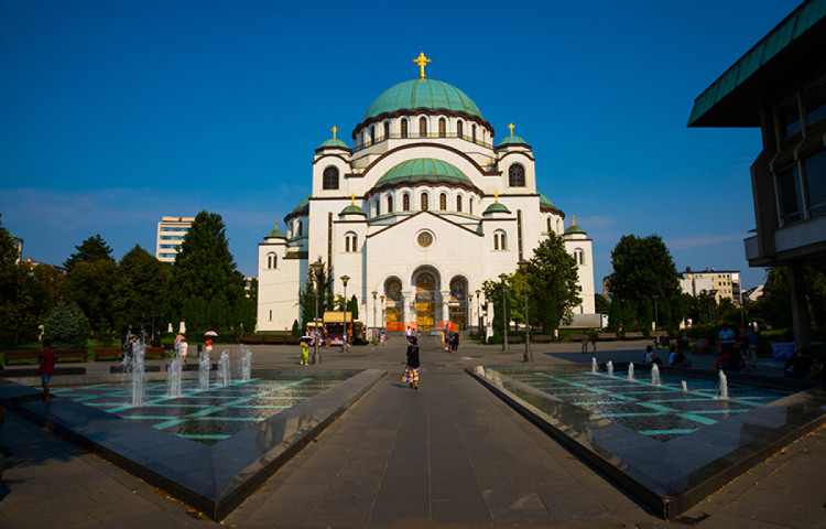 храм в сербии