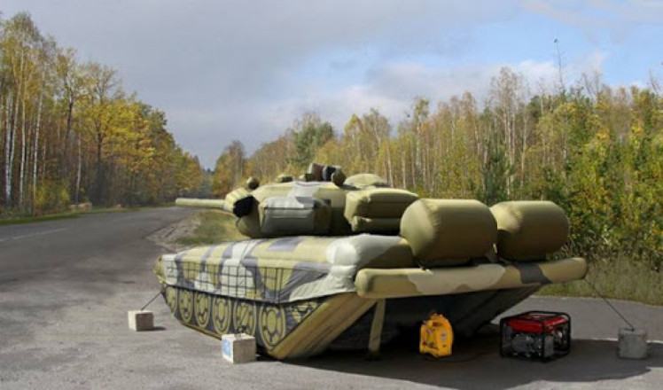 Надувной танк РФ