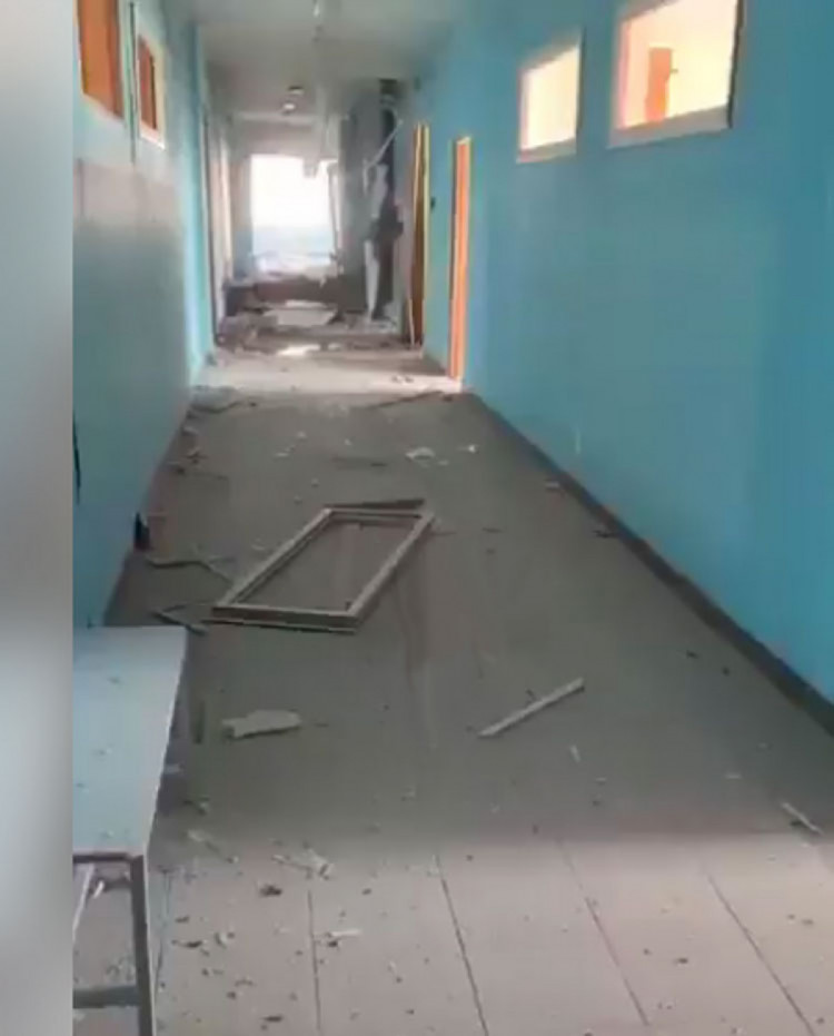 коридор в школі в казані в якій розстріляли дітей