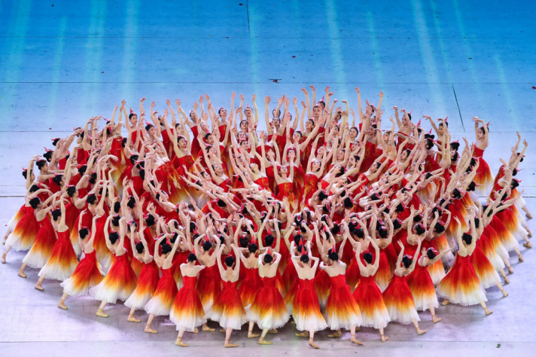 сто лет компартии китая танцы