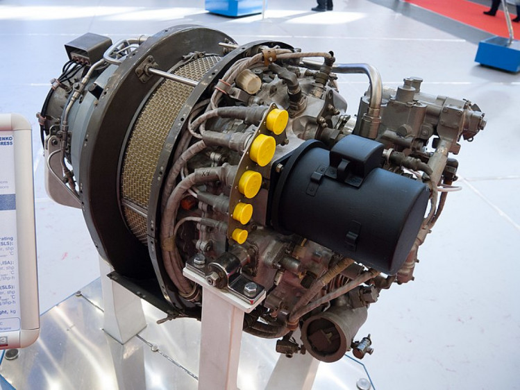 Турбовальний двороторний двигун АІ-450