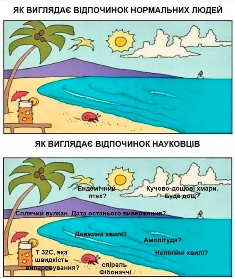 Відпочинок науковців