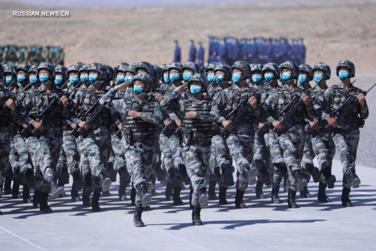почалися навчання збройних сил Китаю і Росії під назвою "Захід / Взаємодія-2021"