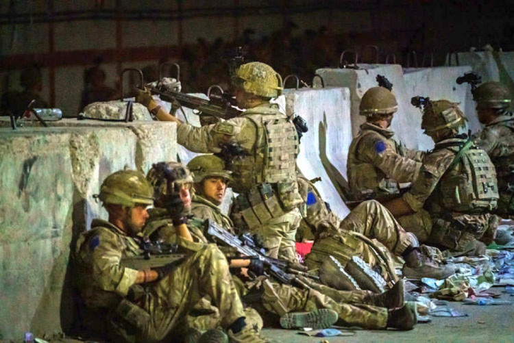 американские военные в Кабуле
