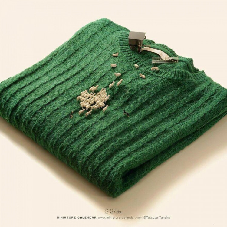 мініатюра тацуя танака светр