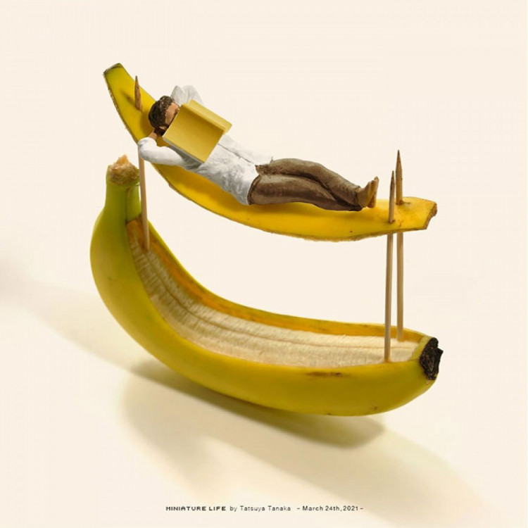 мініатюра тацуя танака банан