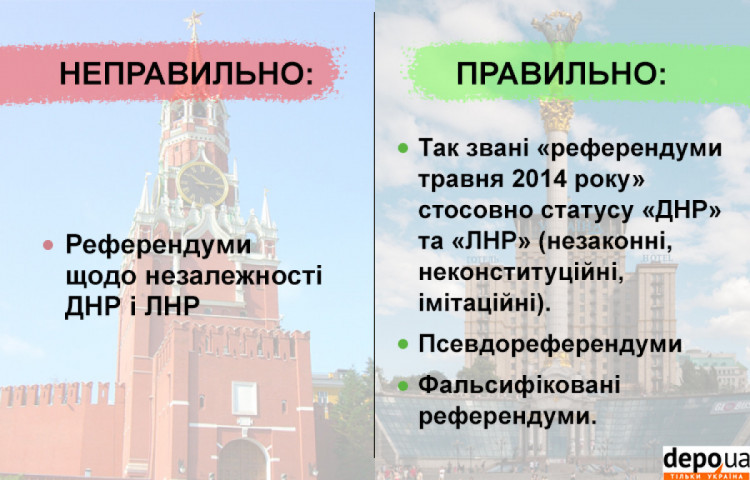 референдум на Донбассе как правильно называть глоссарий СНБО