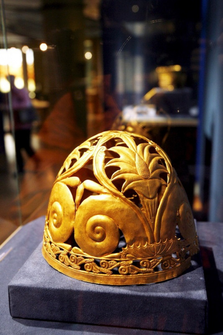 експонат з колекції скіфське золото, яка має повернутися в Україну