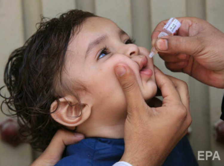 вакцинація від поліомієліту