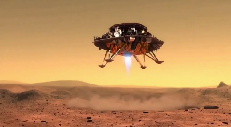 Китайський зонд "Тяньвень-1" вперше сфотографував Марс
