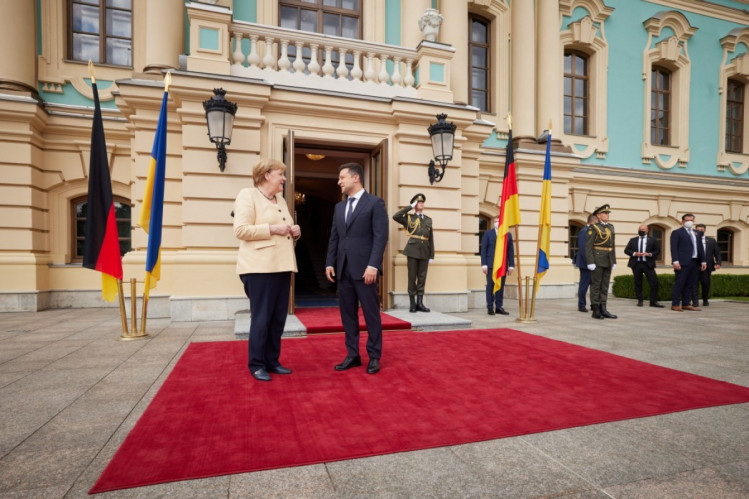 визит Меркель в Киев