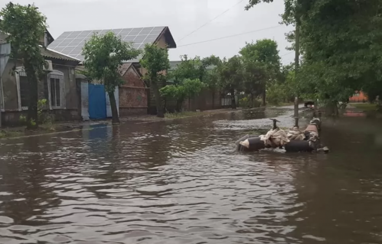 наводнение в Бердянске
