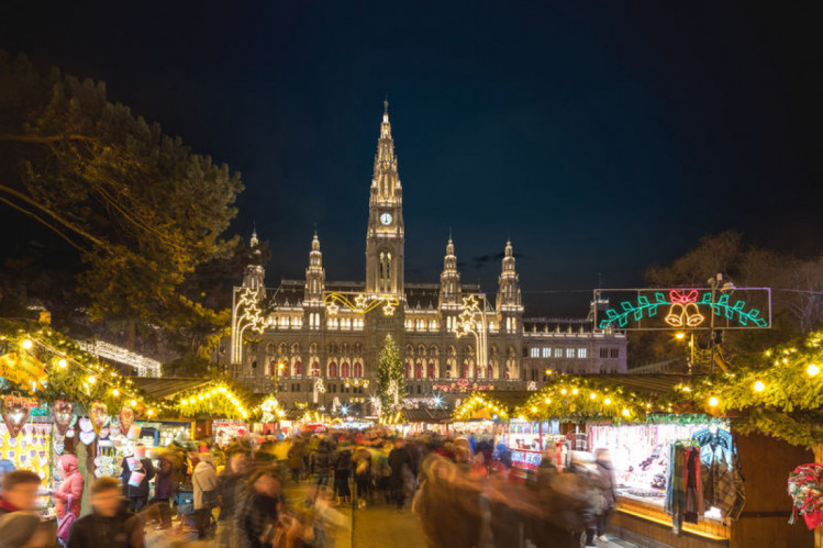 рождественская ярмарка в Австрии