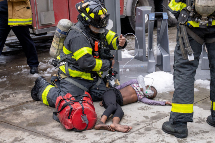 жертвы пожара в Нью-Йорке