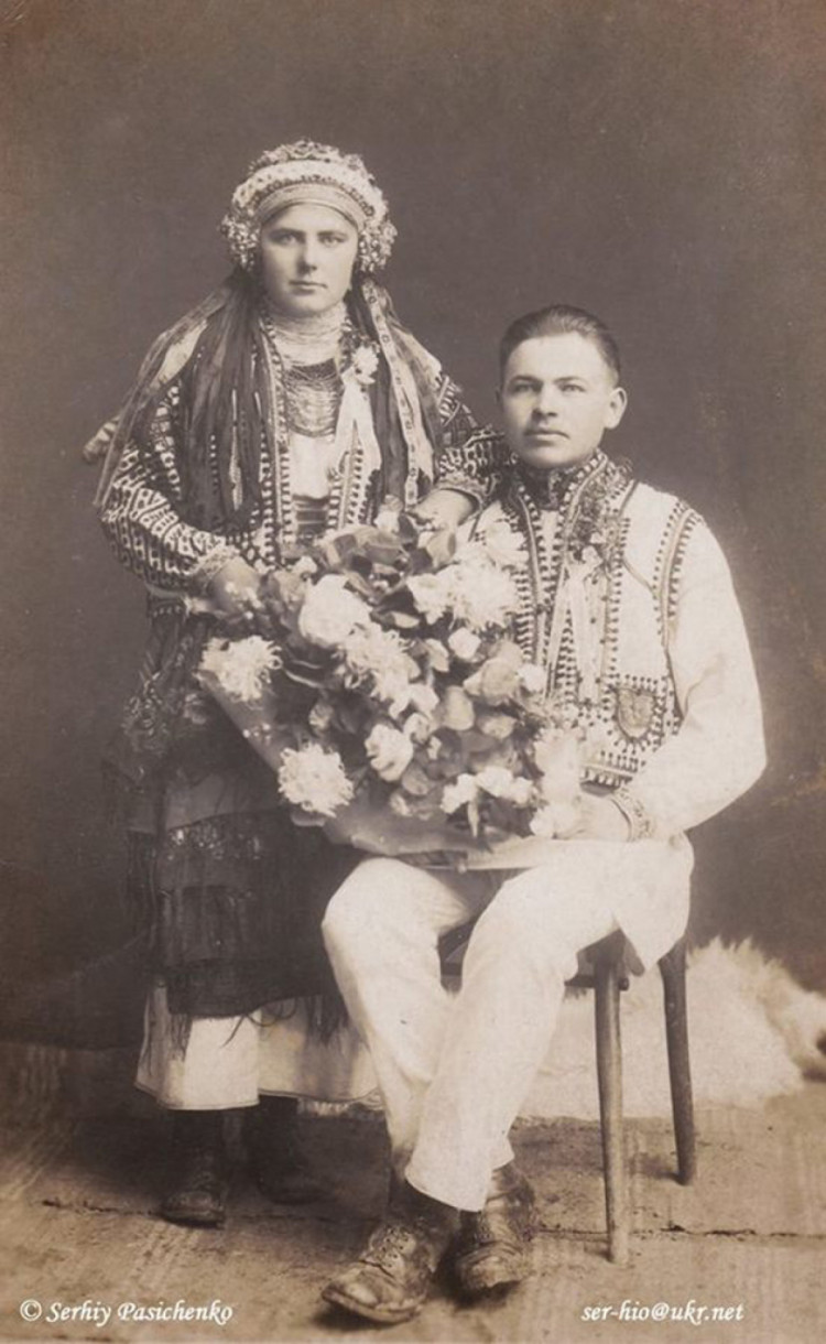 українські весільні ретро-фото з коломиї
