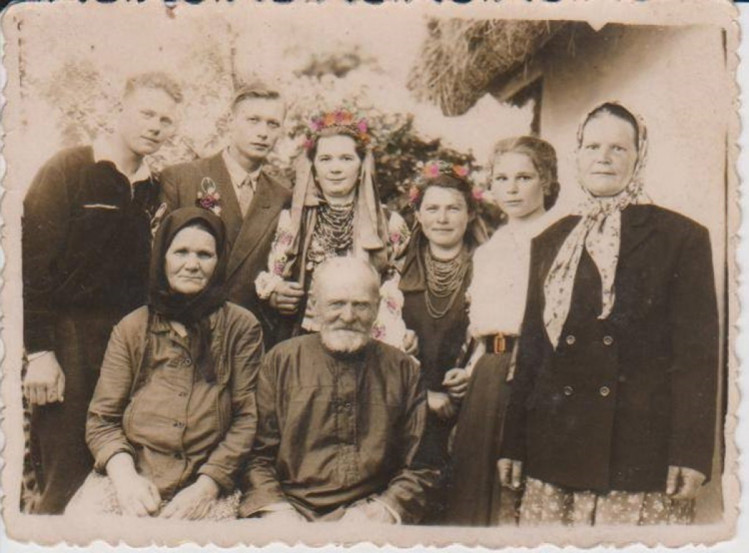 українські весільні ретро-фото з донеччини